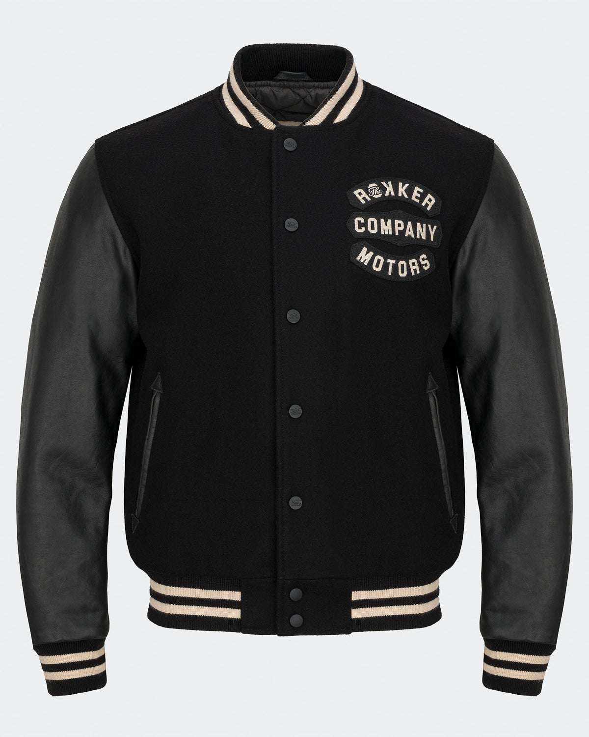 College Jacket Black/White