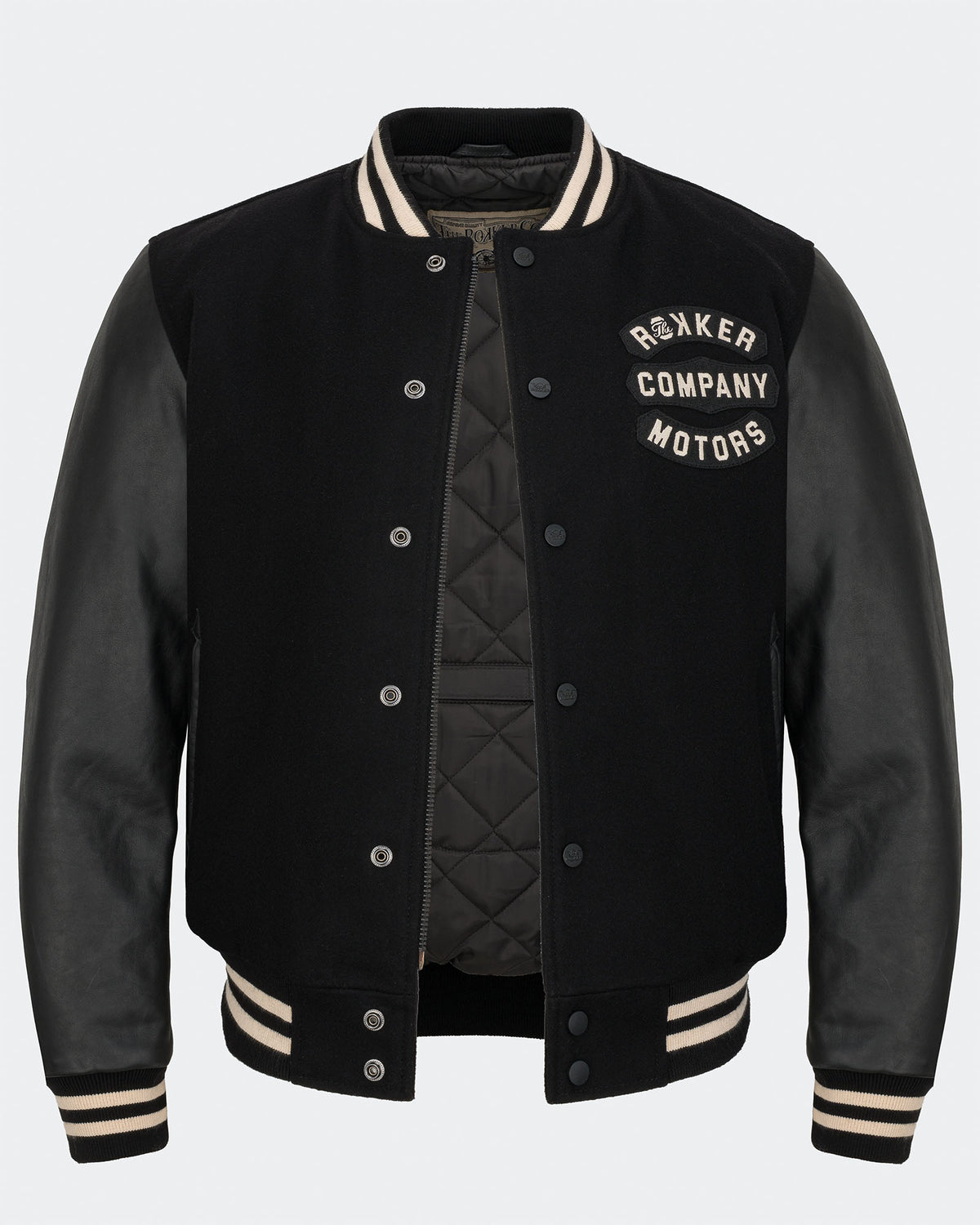College Jacket Black/White
