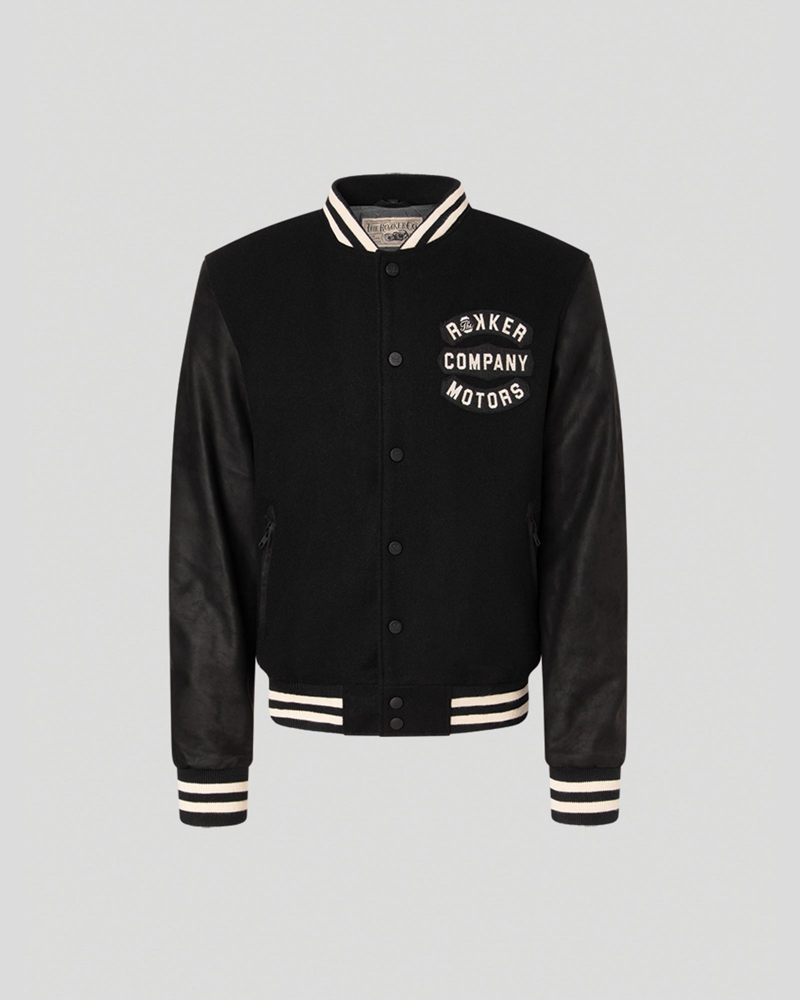 College Jacket Black/White