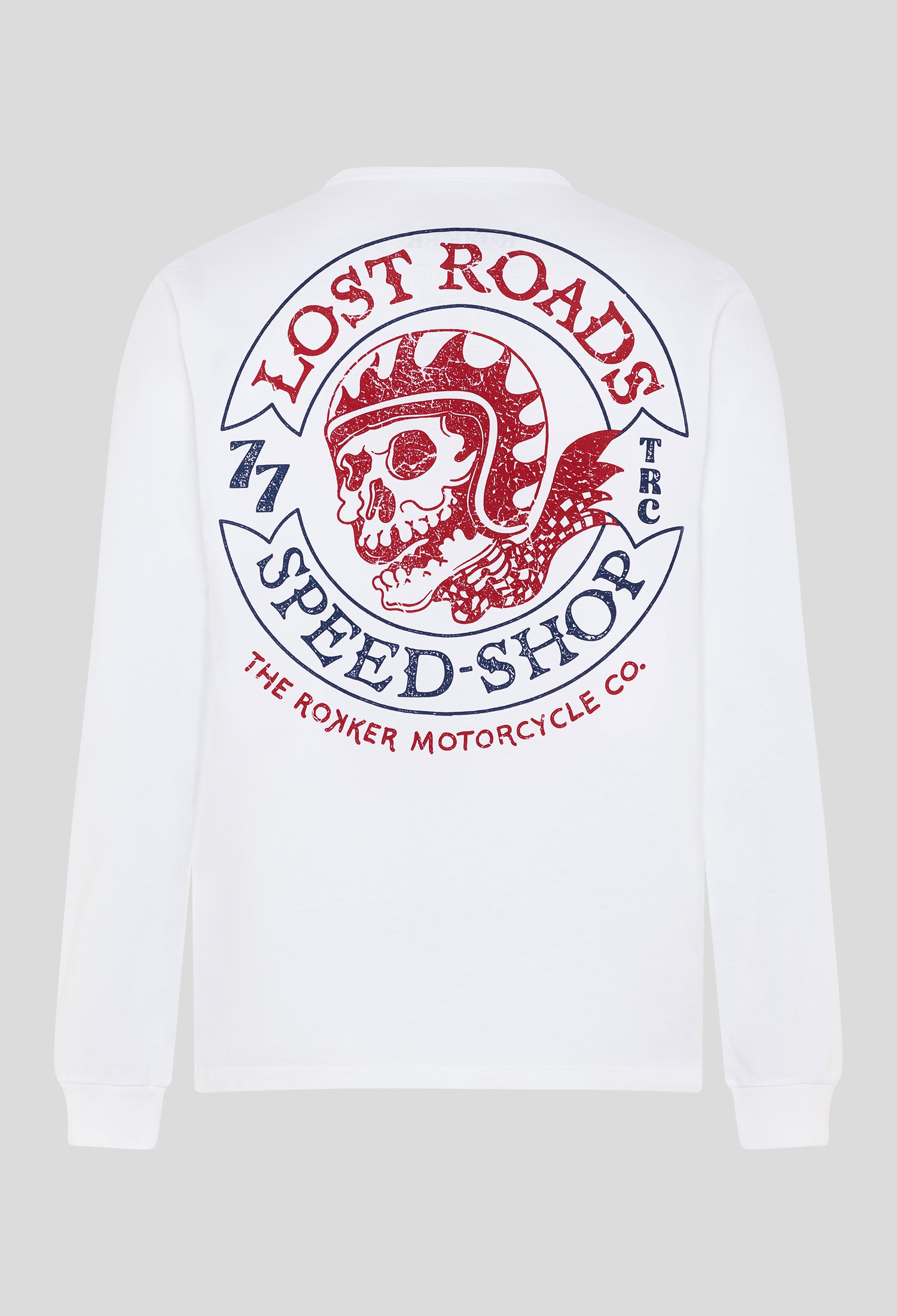 Speed Shop Longsleeve White