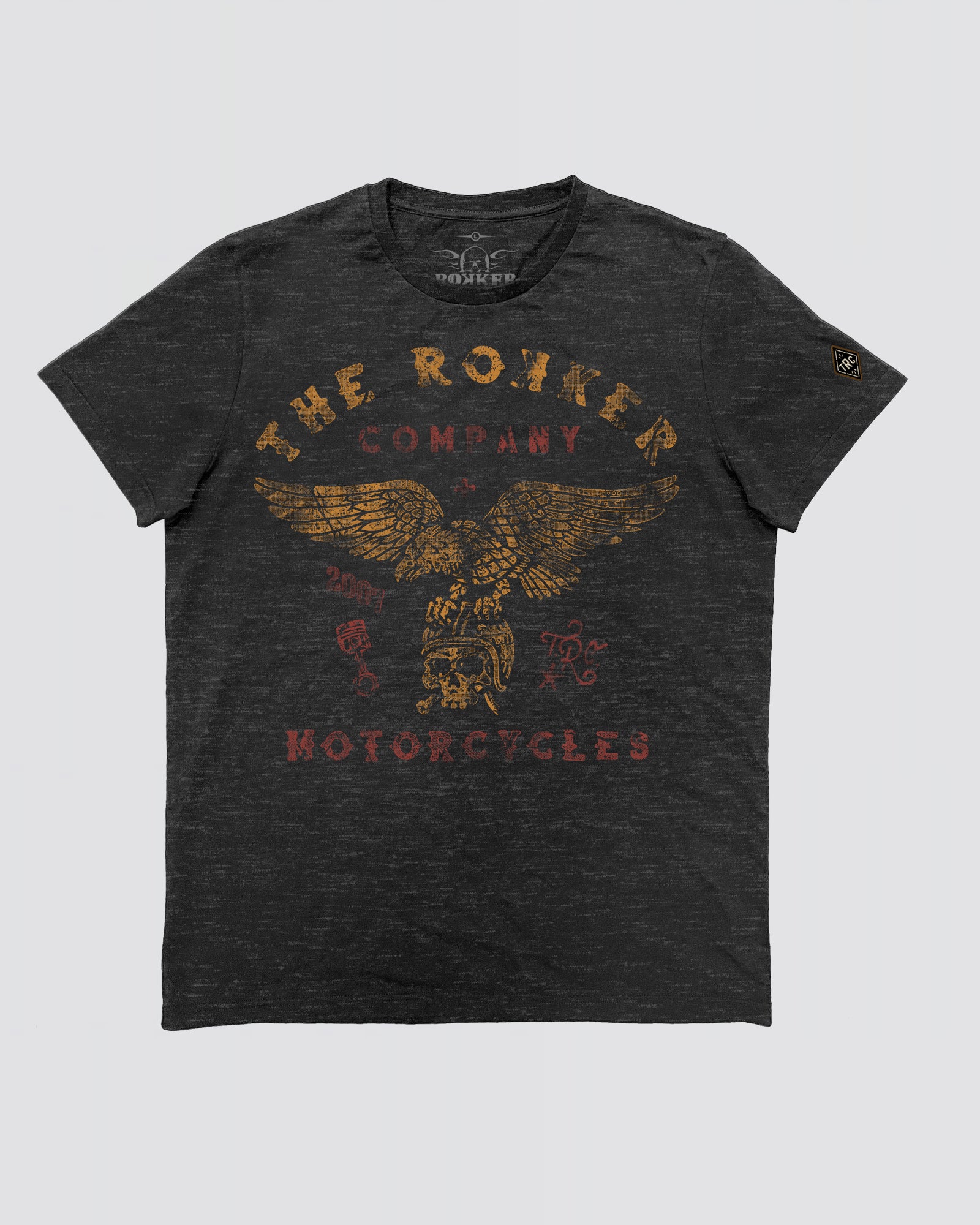 Loose Head T-Shirt Men Black