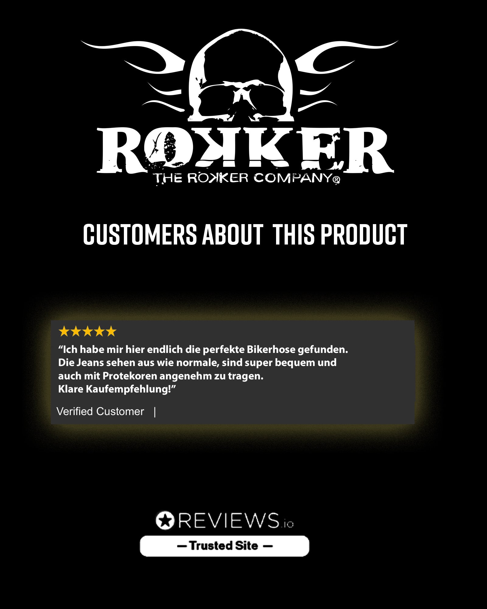 ROKKERTECH High Waist Black