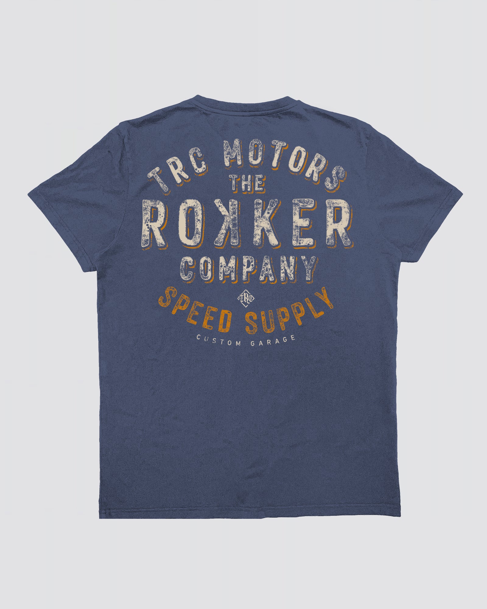 Skull B T-Shirt Men Blue