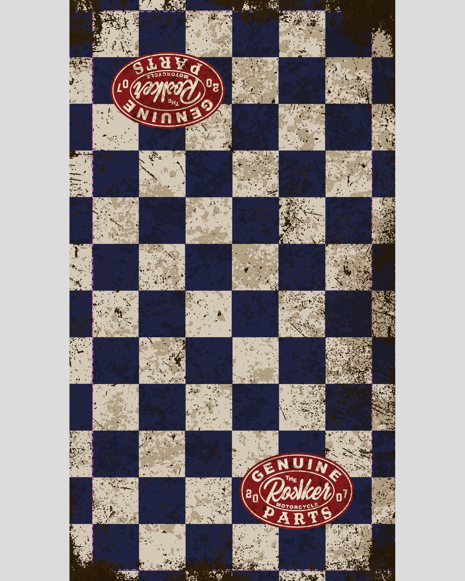 Tube Genuine Parts Blue Check