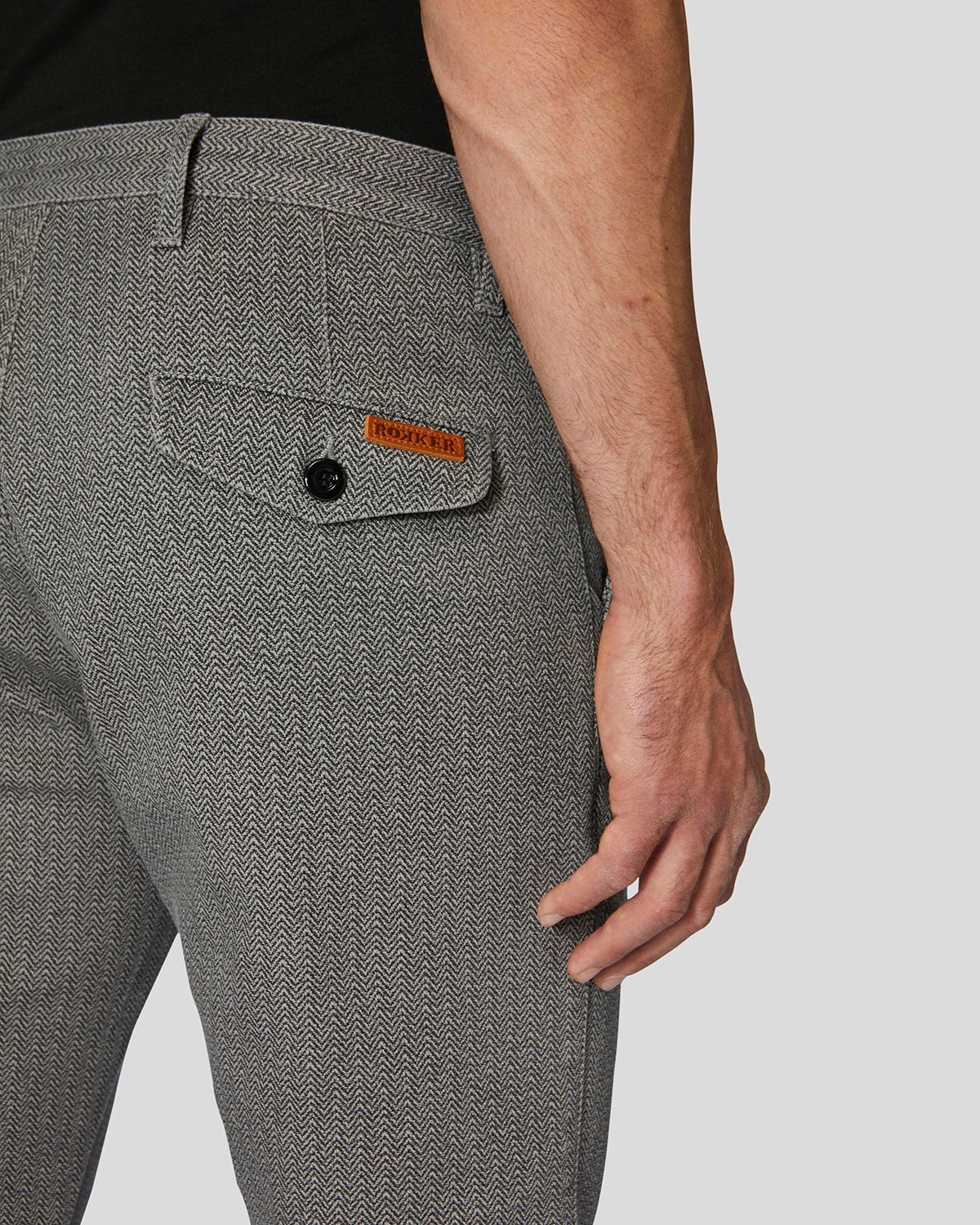 Tweed Chino Grey