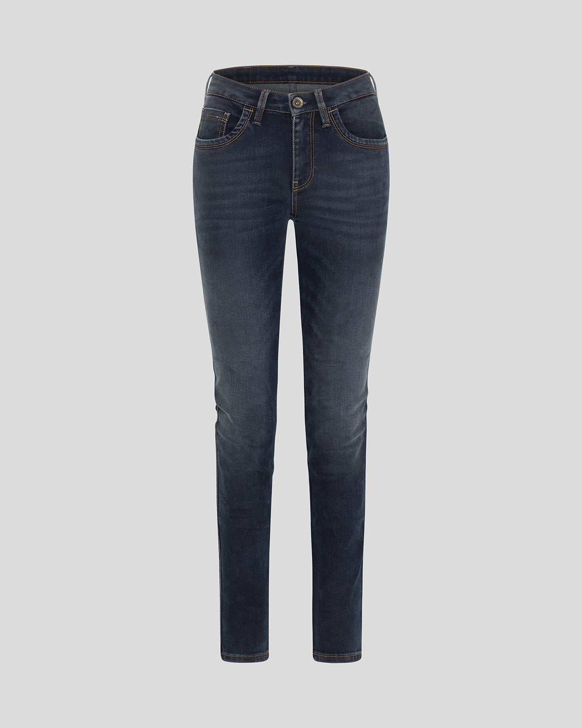 ROKKERTECH Mid Waist Slim Blue