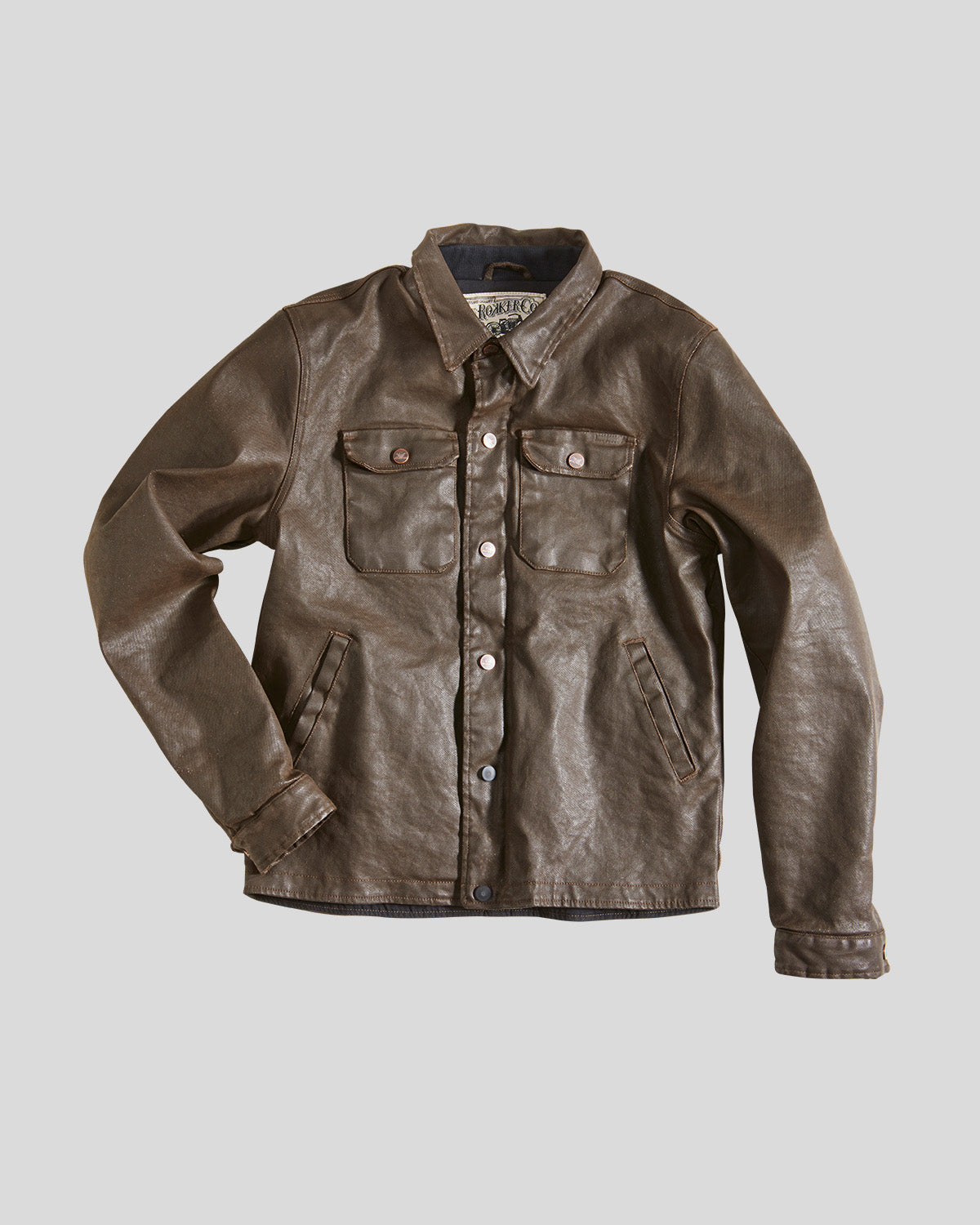Rokkertech Jacket Brown - Main Image