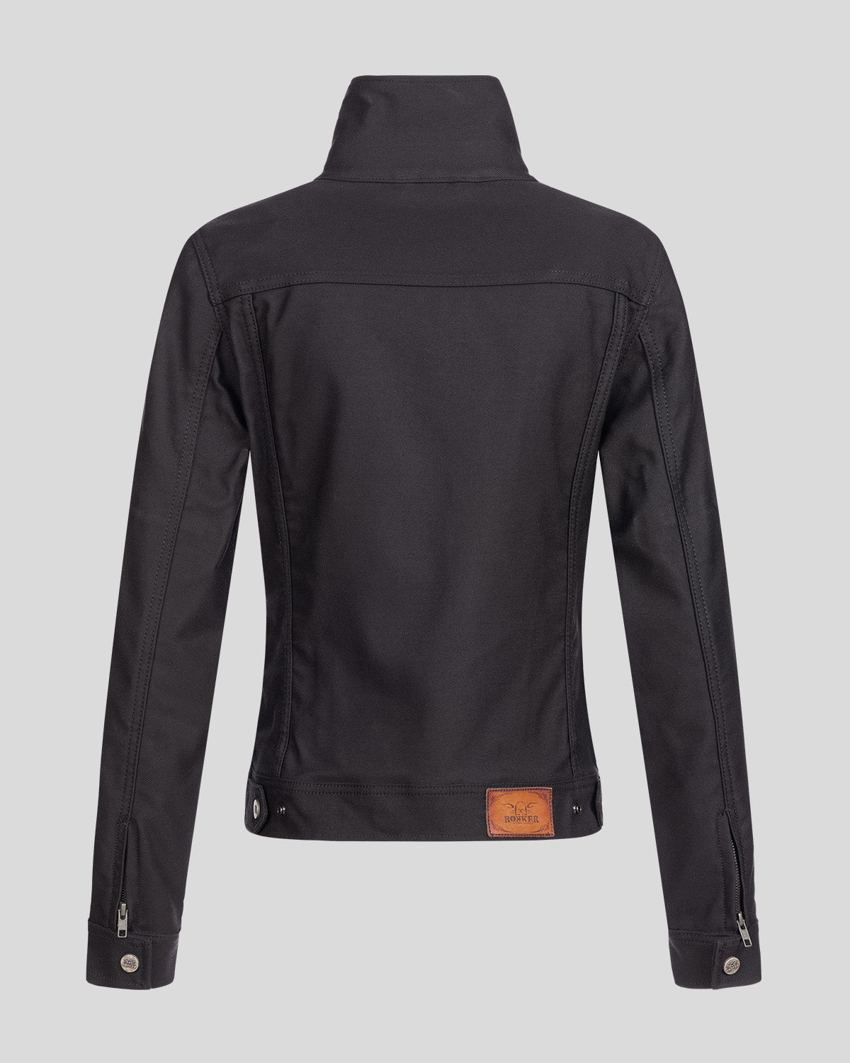 Black Jacket Lady Short