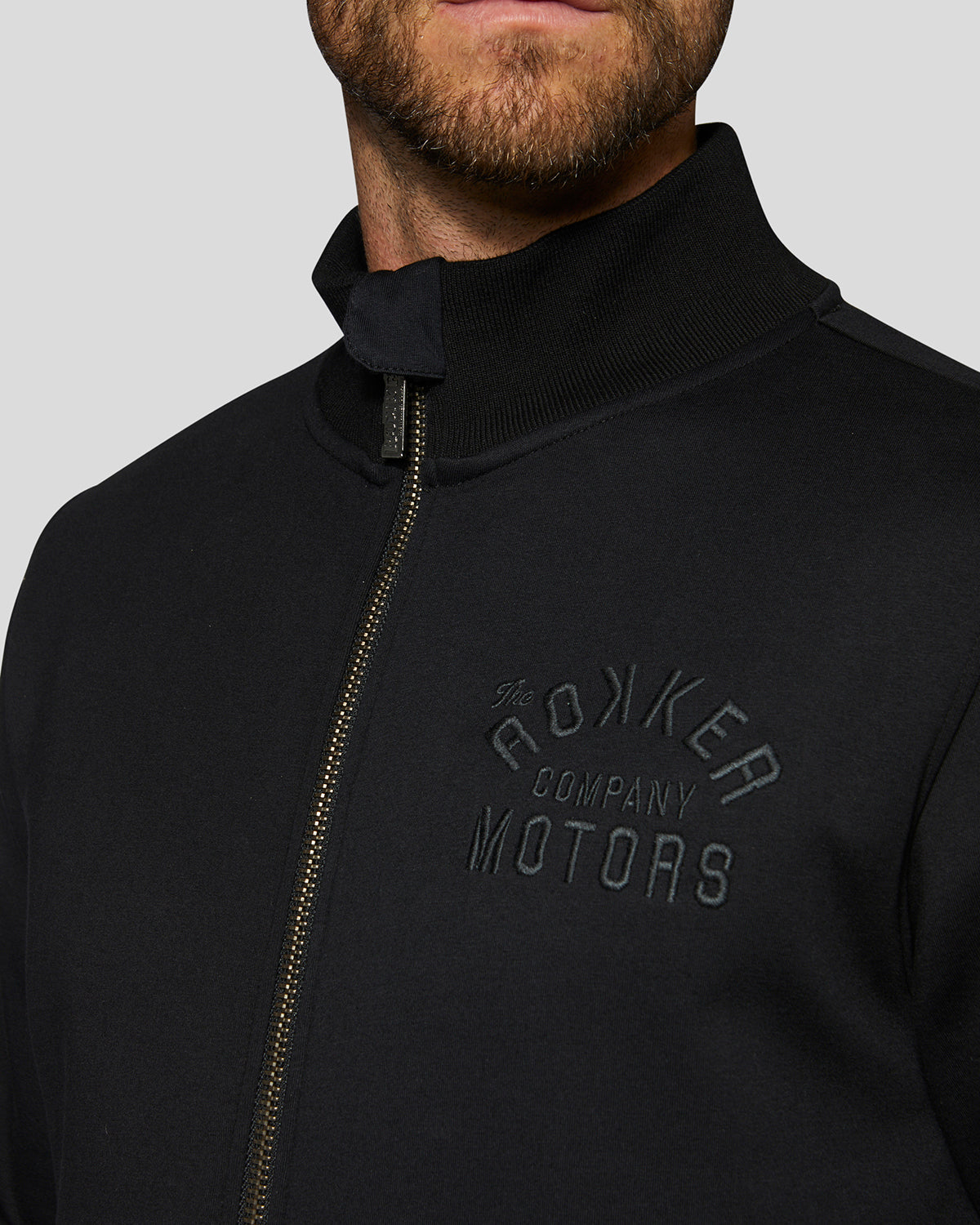 Rokker Motors Zip Jacket Black