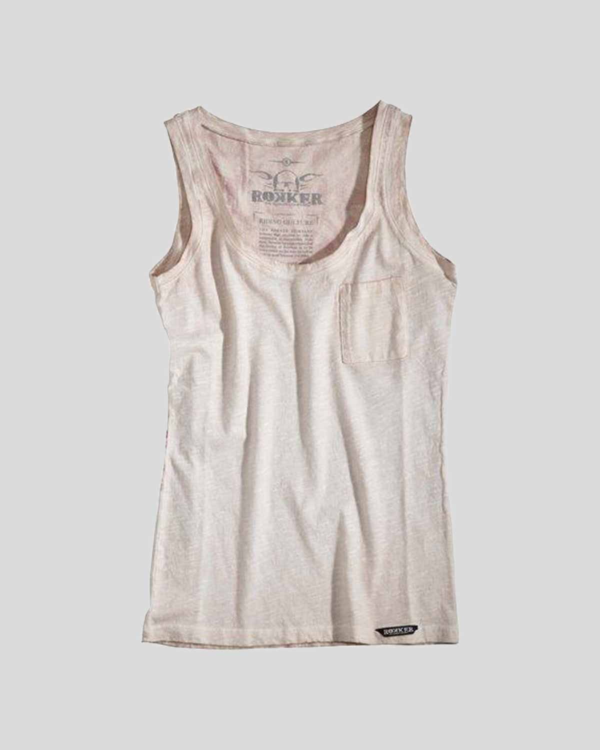 Lucky Tank Top Women Beige