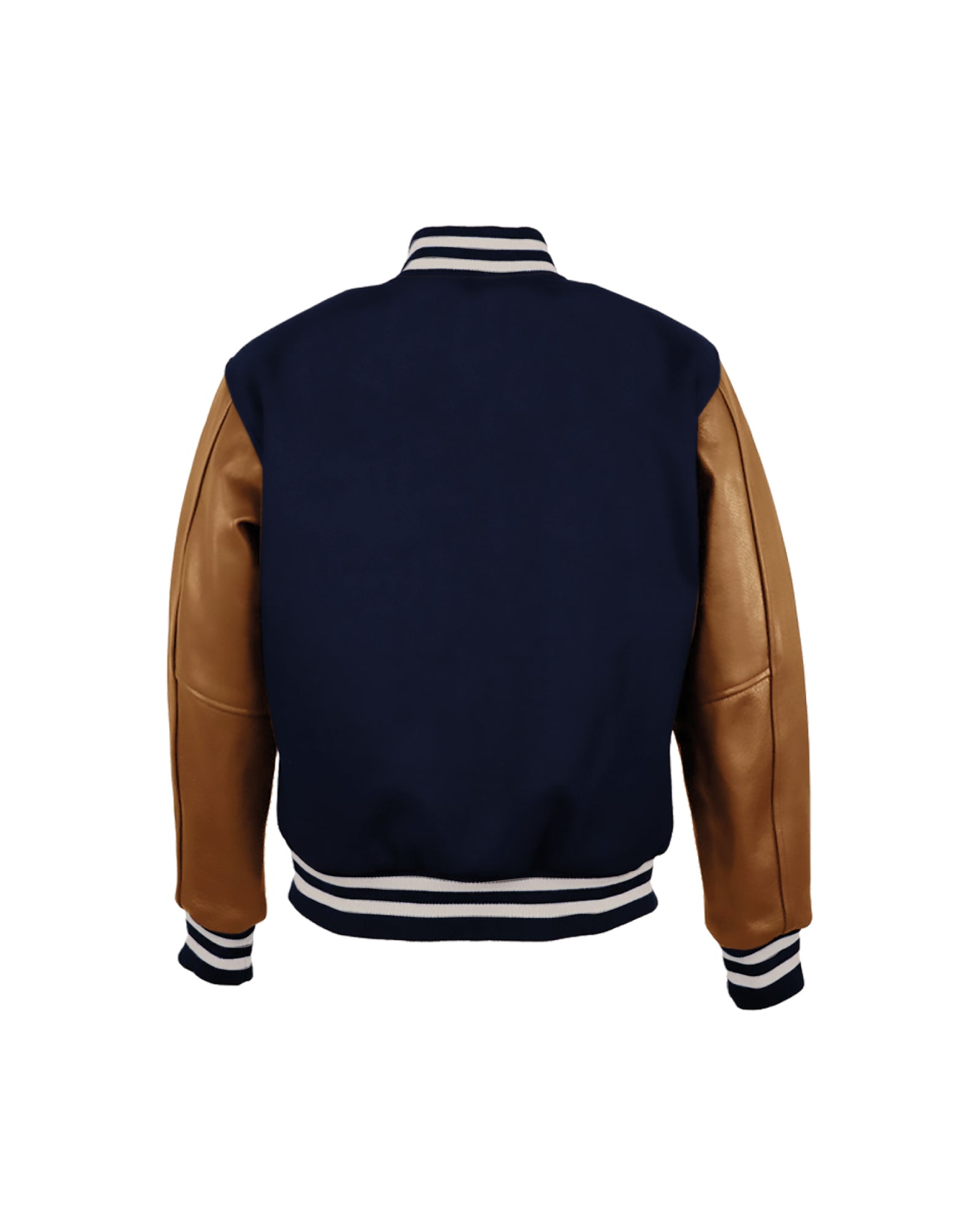College Jacket Navy/Brown
