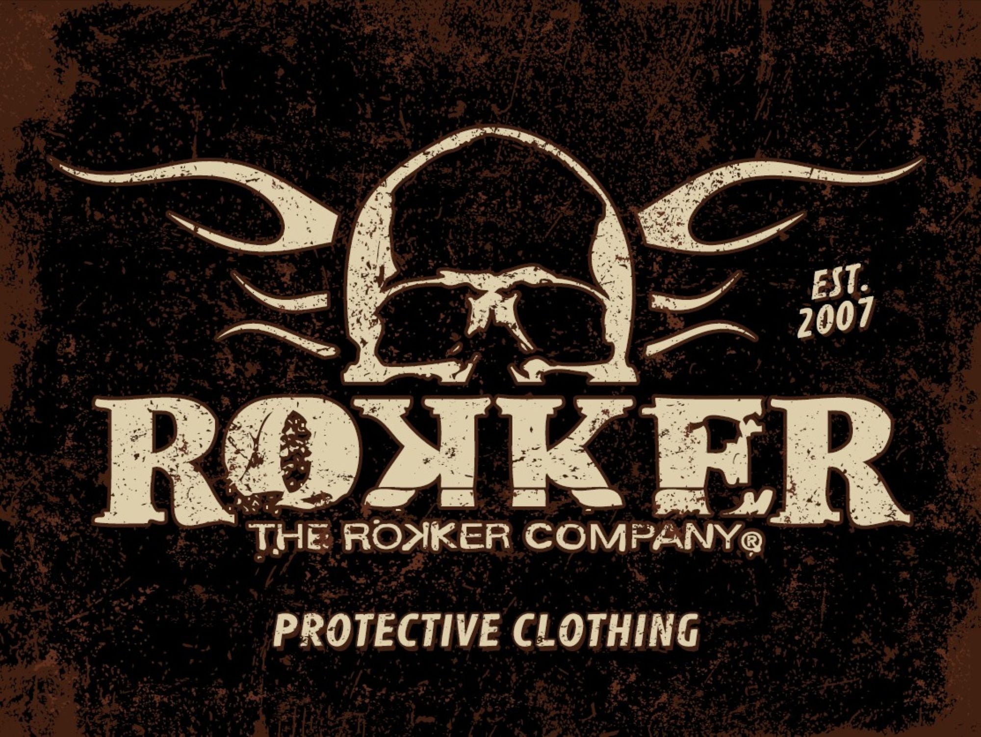 ROKKER Tin Sign Vintage (Blechschild)