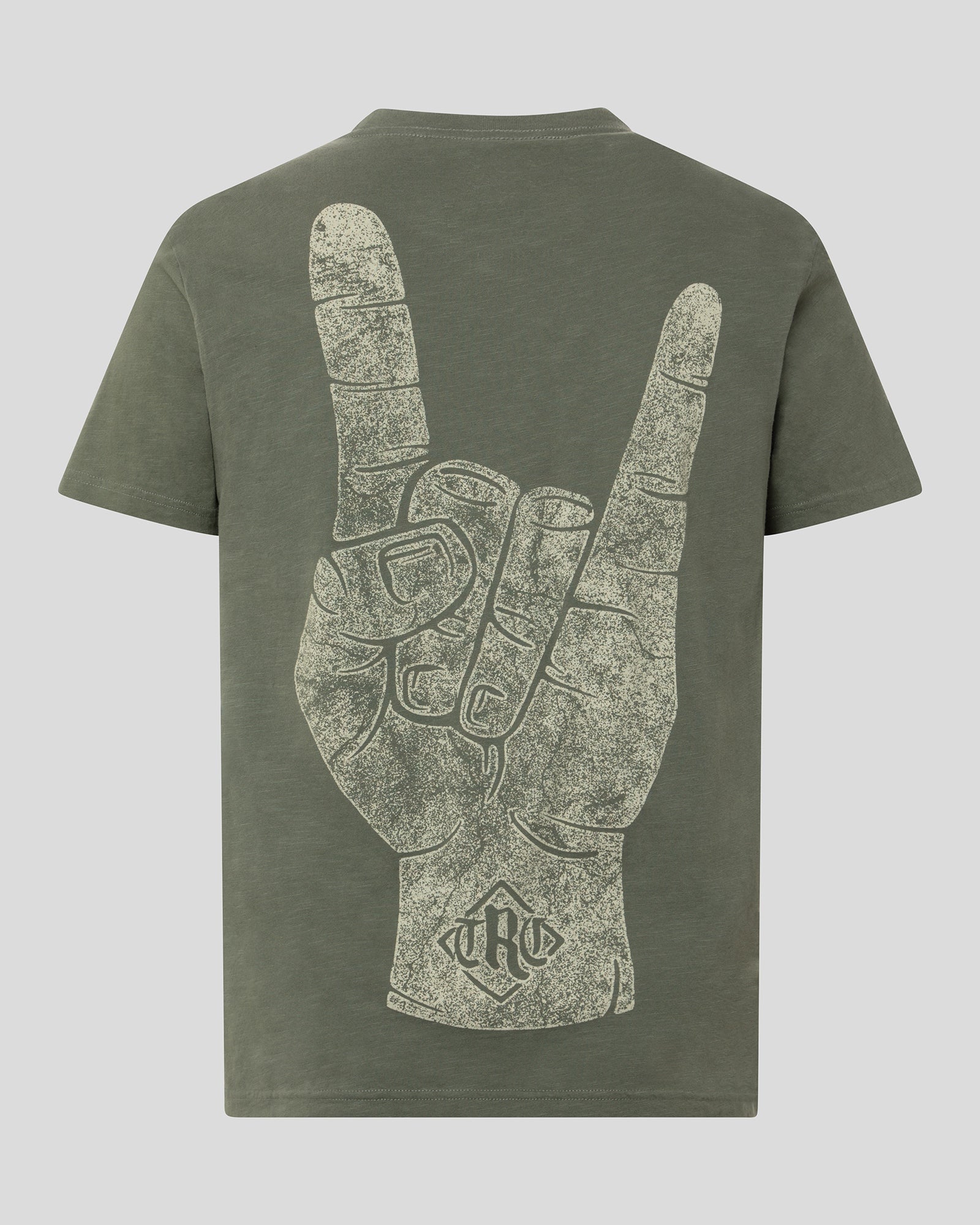 Metal B T-Shirt Men Green