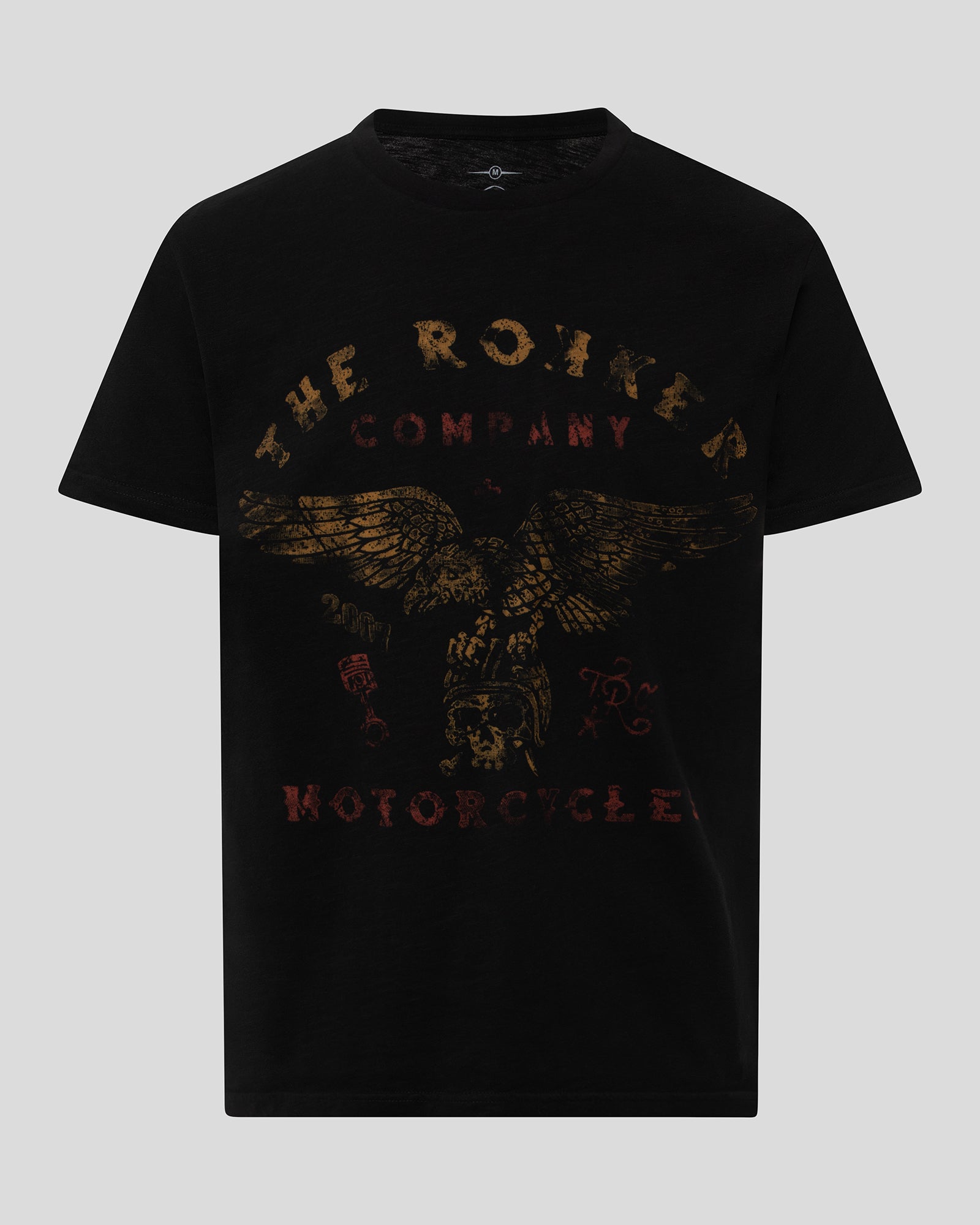 Loose Head T-Shirt Men Black