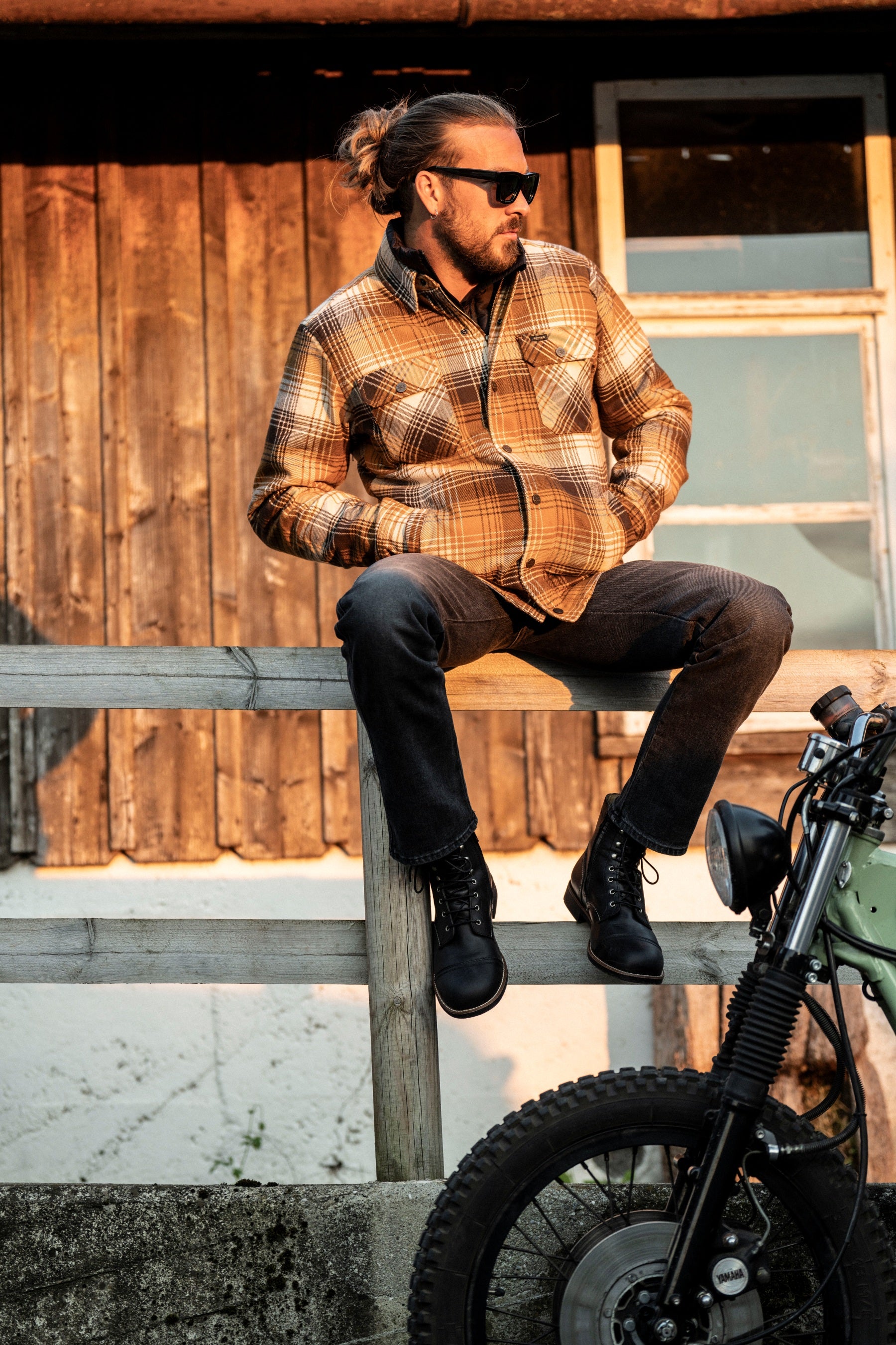 Houston Rider Shirt Camel