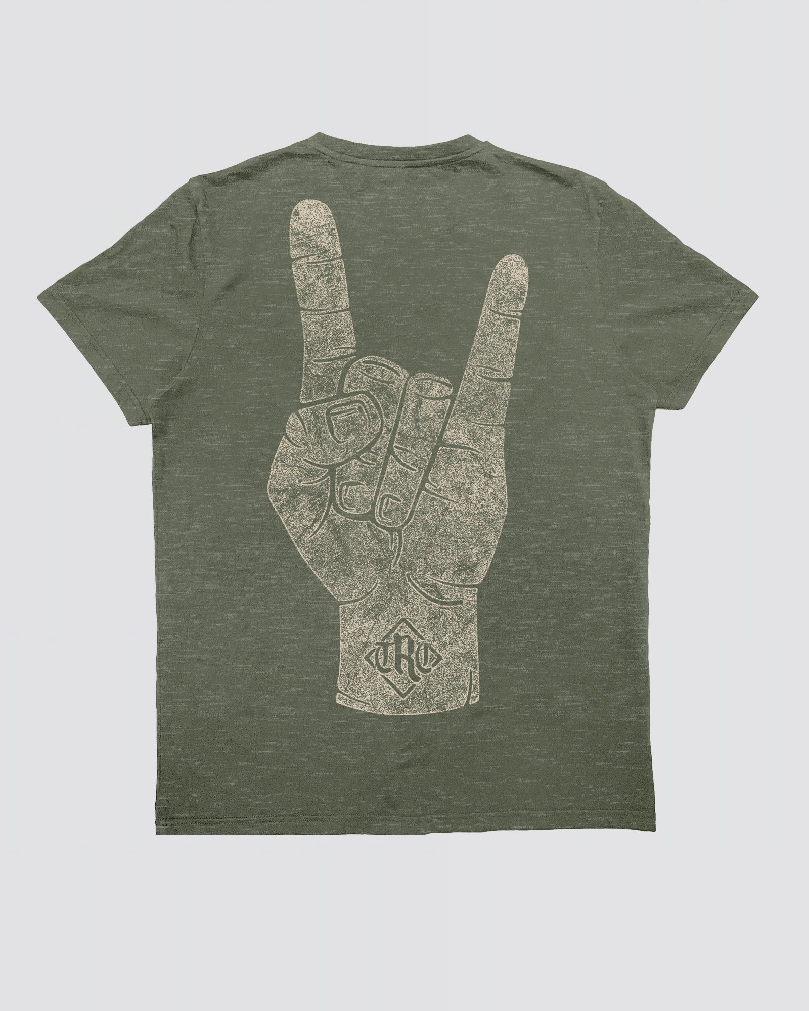 Metal B T-Shirt Men Green