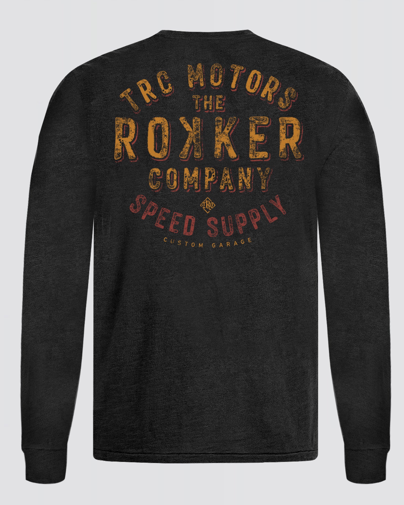 Skull Longsleeve Men Black