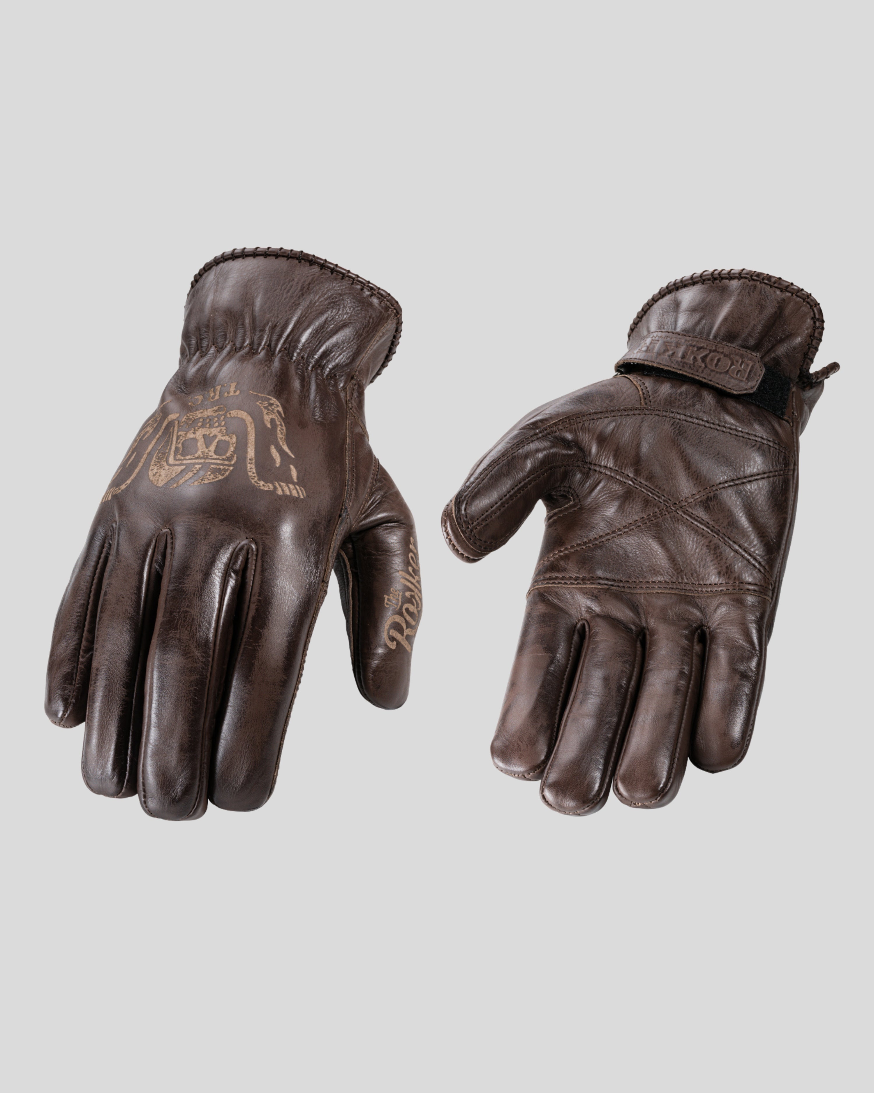 Glove Tattoo Ape Brown