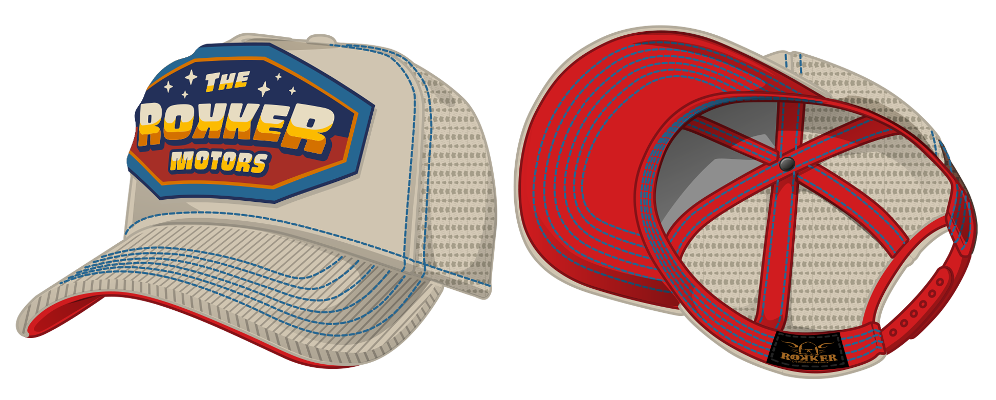 Stars Trukker Fog/Red