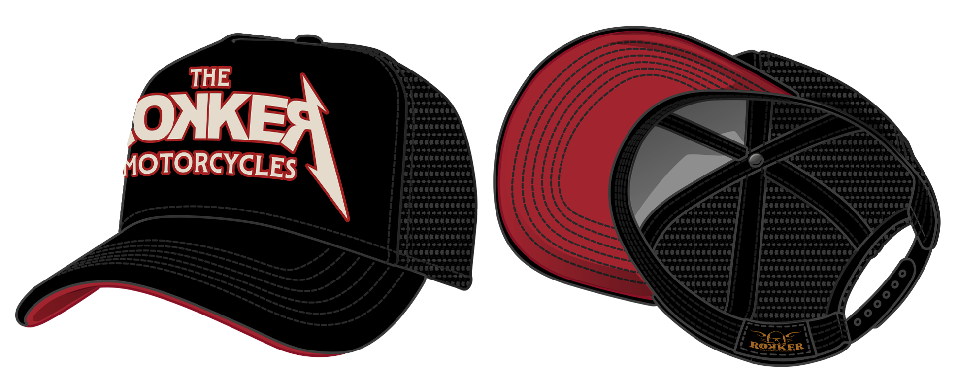 Rokkallica Trukker Black /Red