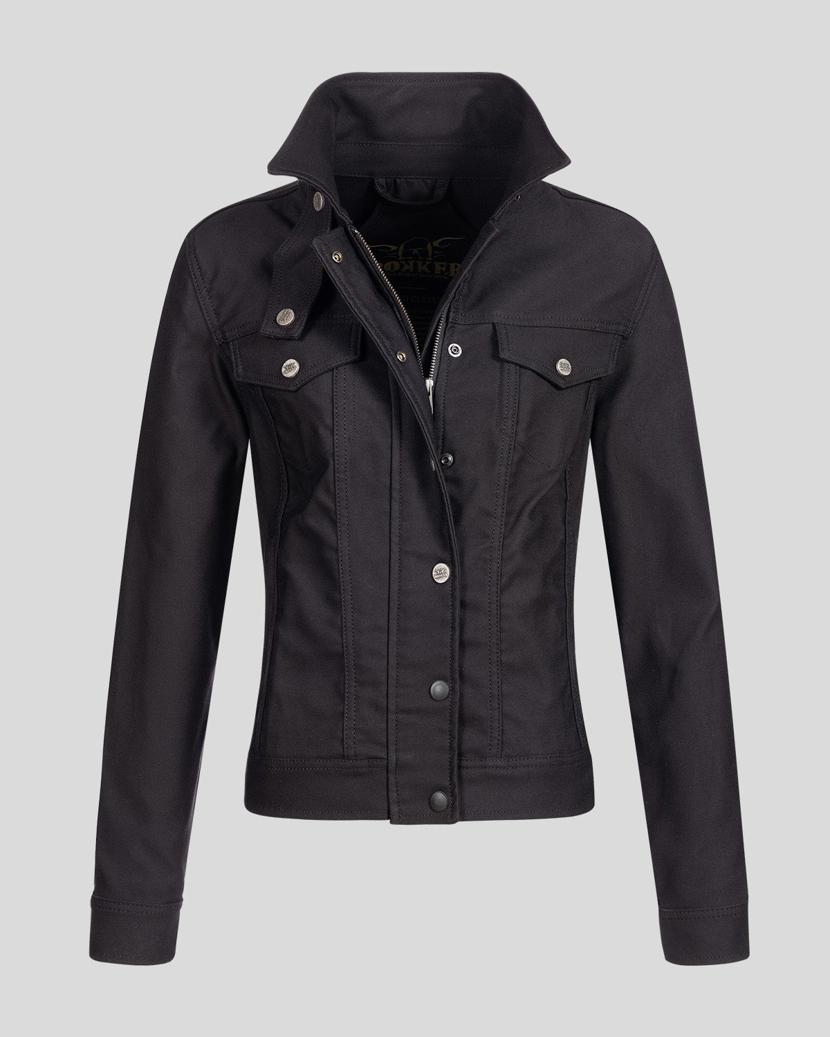 Black Jacket Lady Short