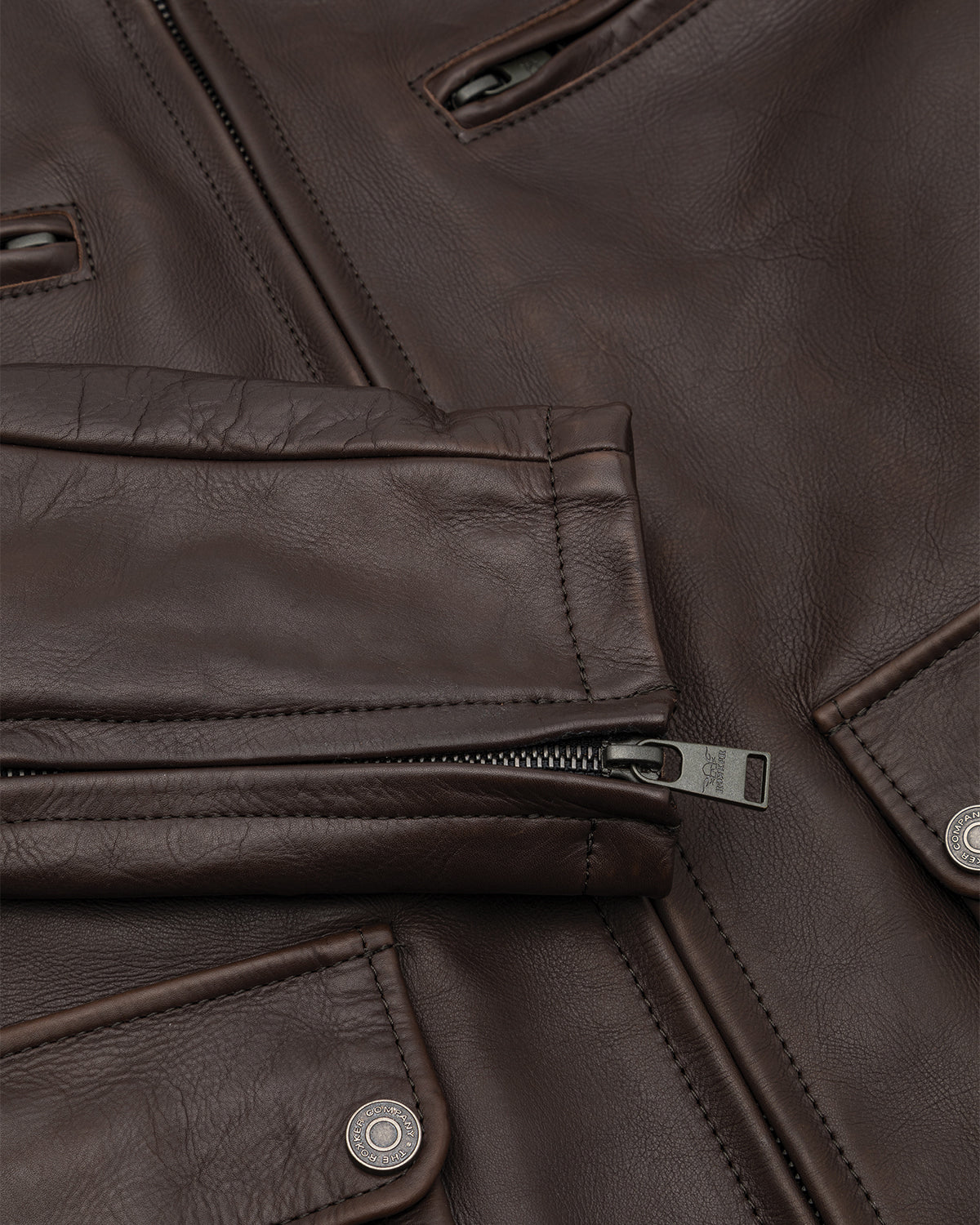 Goodwood Leather Jacket Brown