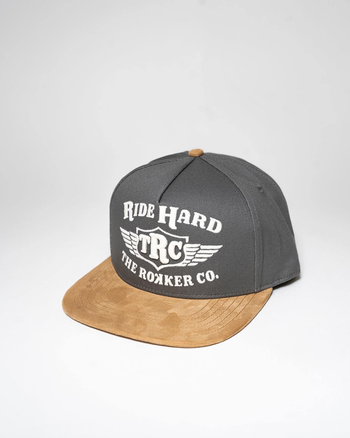 Ride Hard Snapback Grey