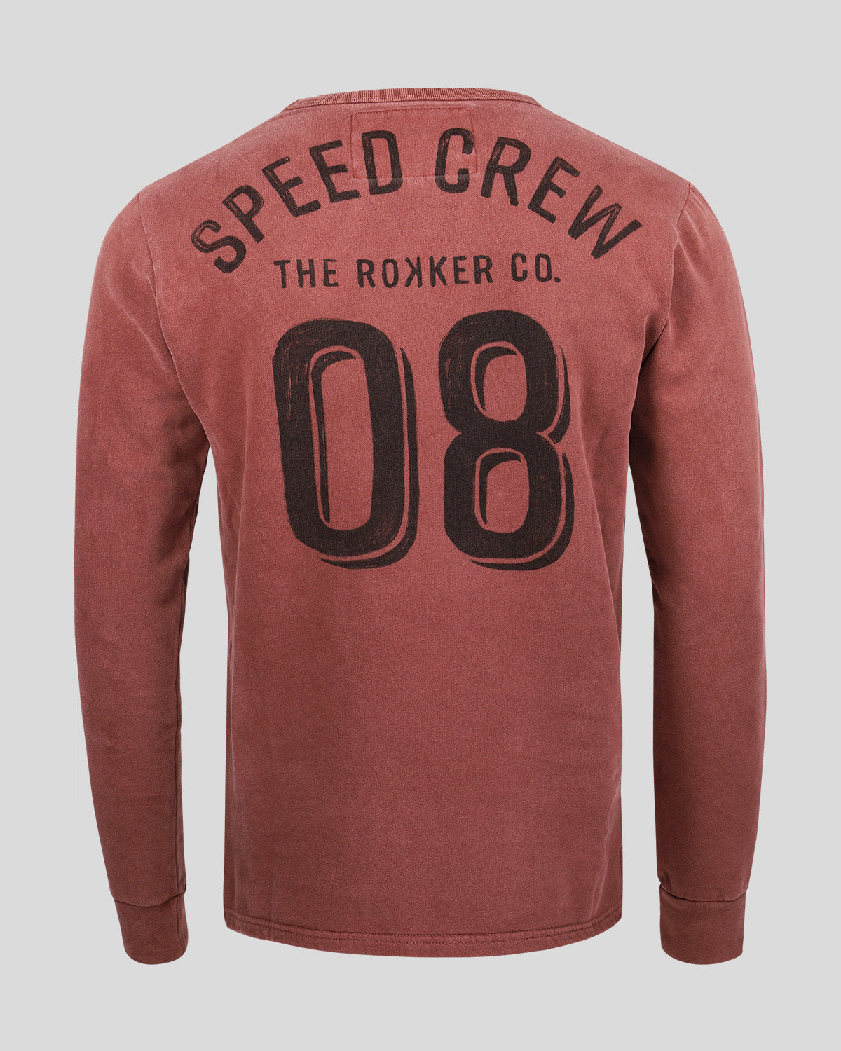 Speed Crew Sweater Men Brick