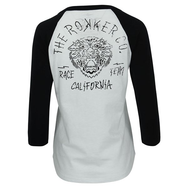 Race Team Longsleeve White/Black