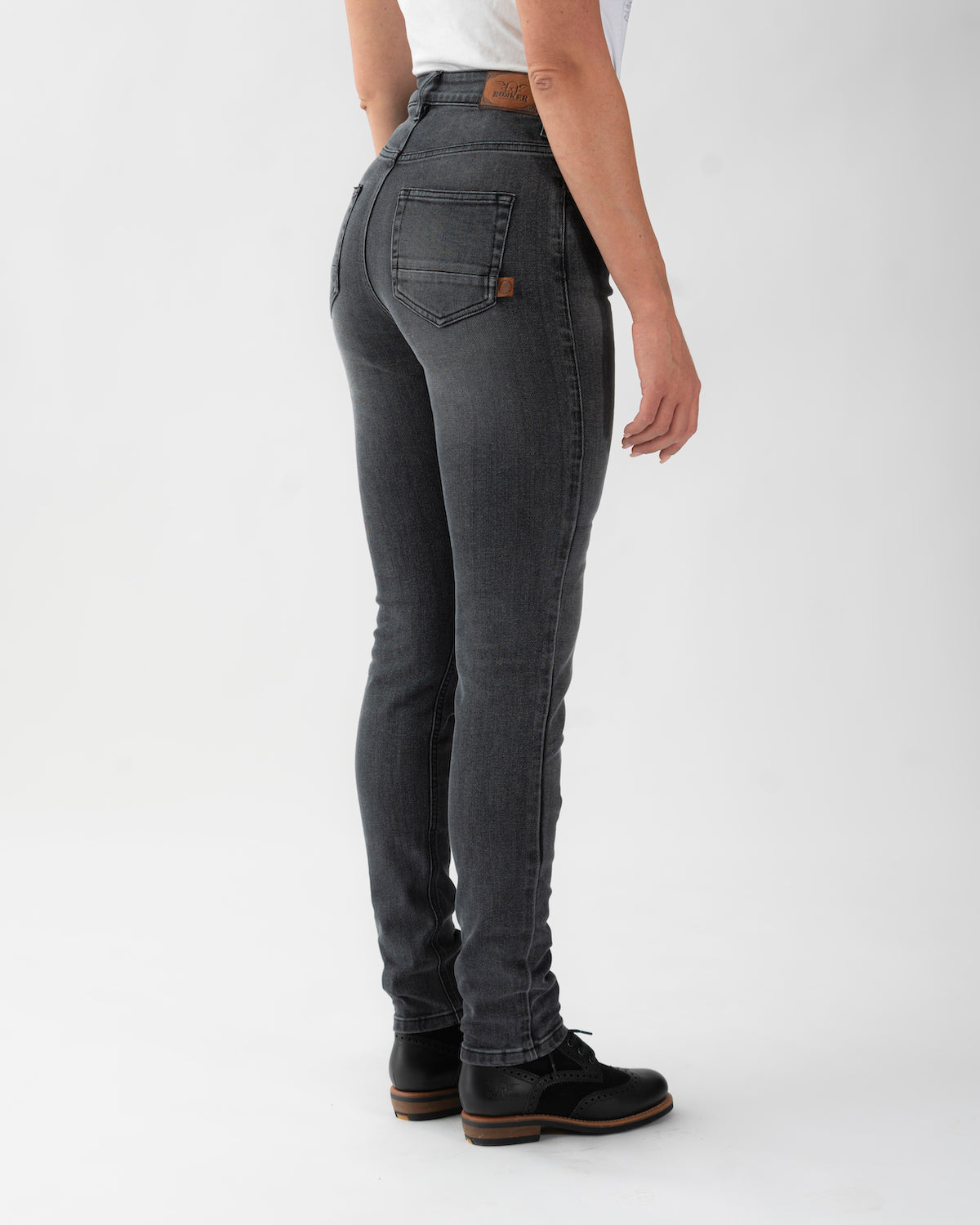 ROKKERTECH High Waist Dark Grey