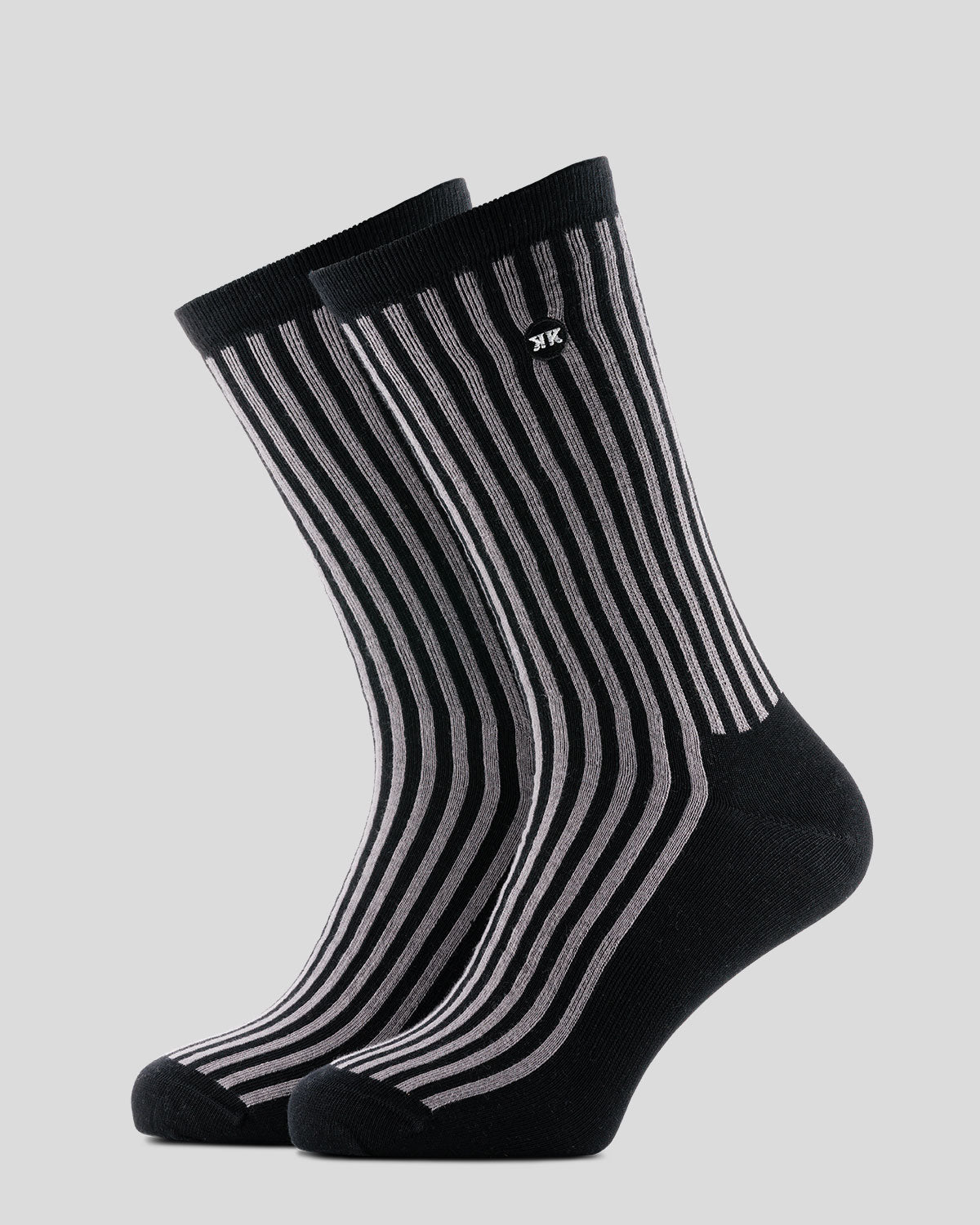 Long Stripes LT Grey/Black
