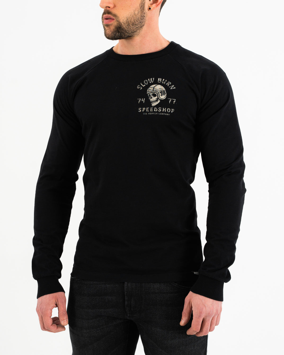 Slow Burn L/S Black