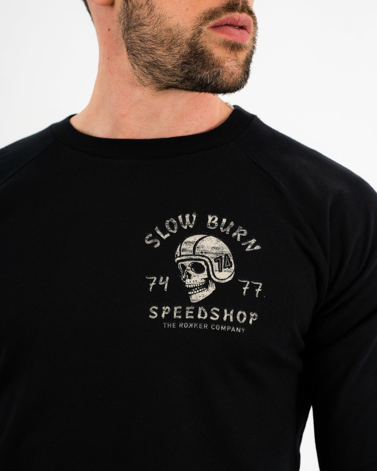Slow Burn L/S Black