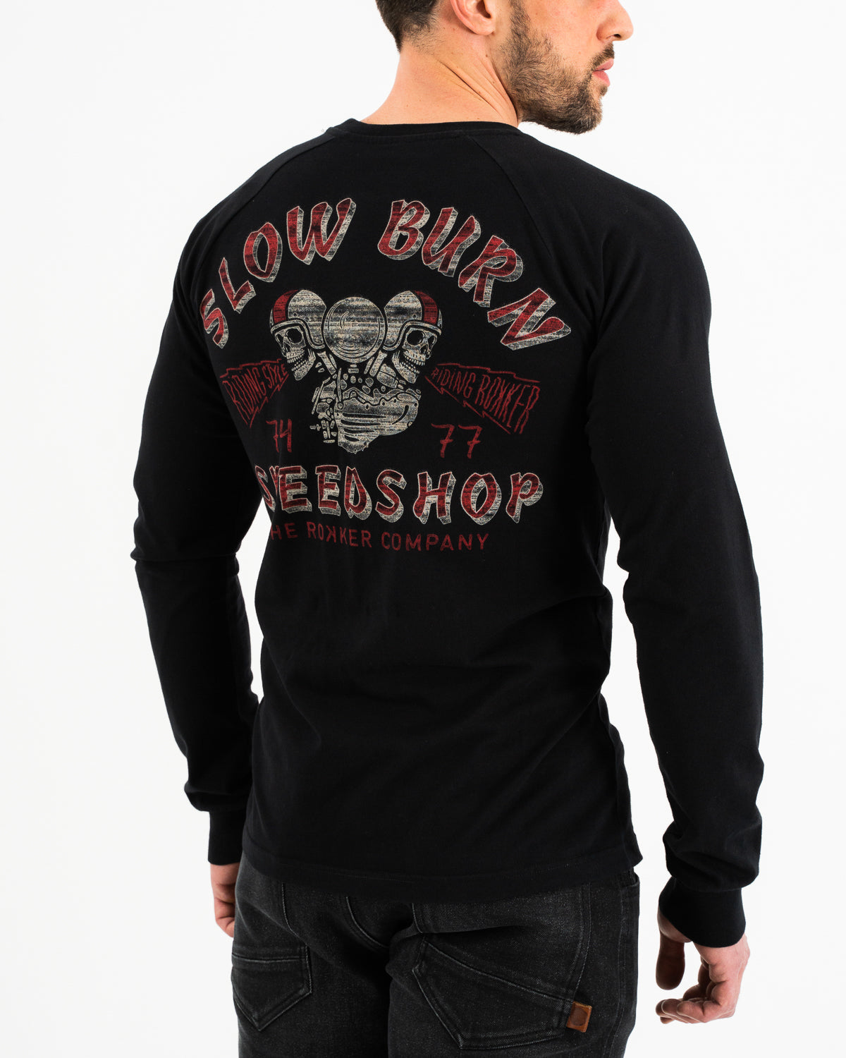 Slow Burn L/S Black