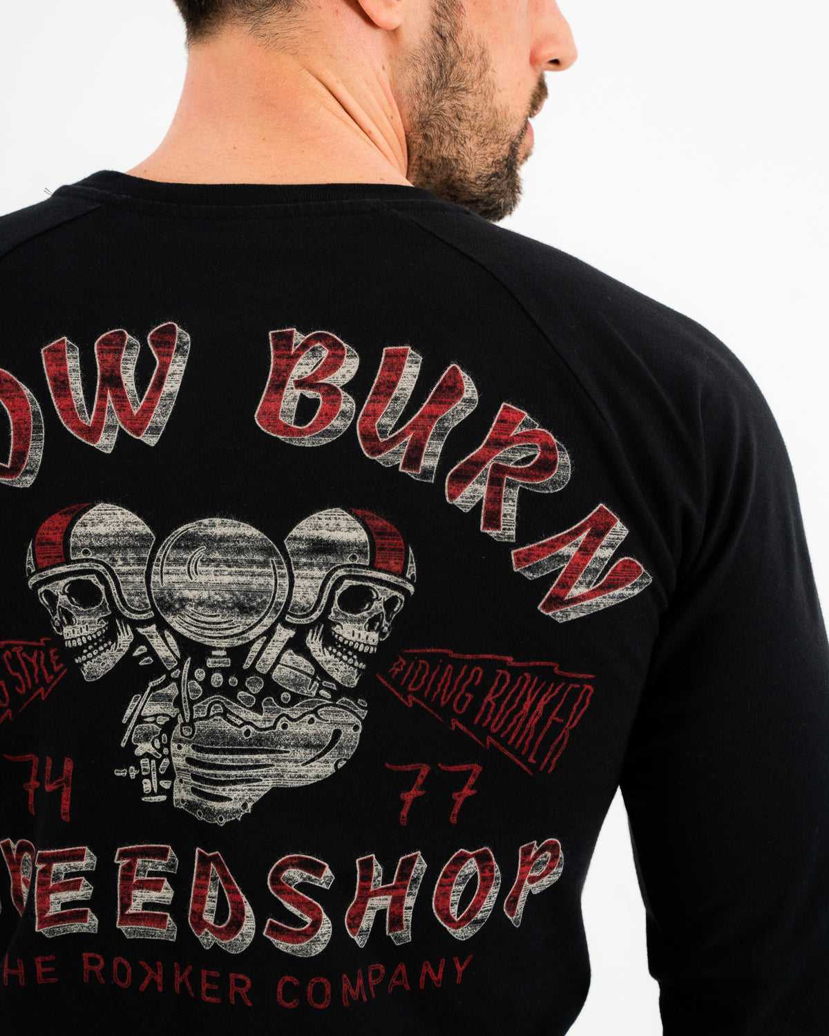 Slow Burn L/S Black