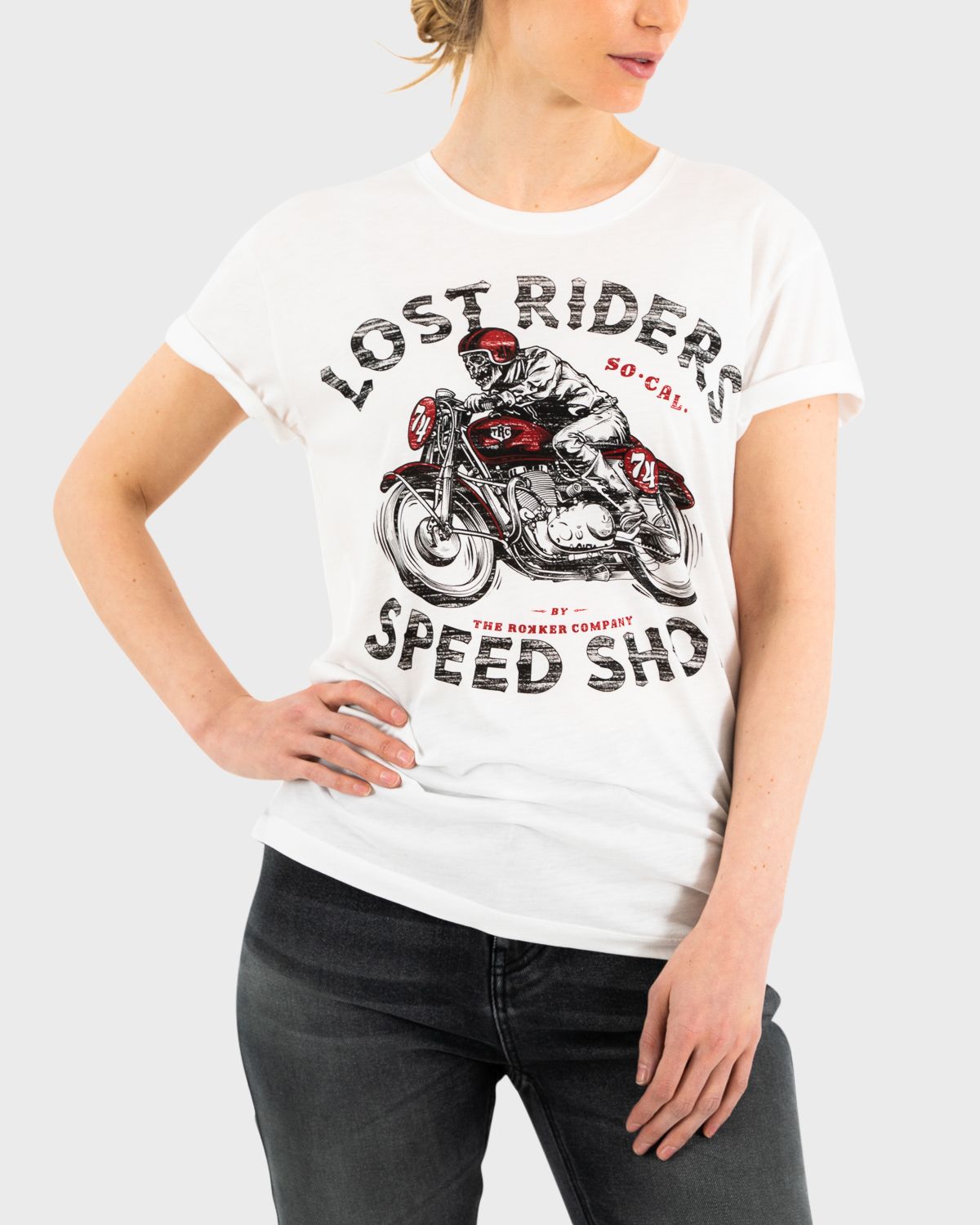 Lost Riders Lady White